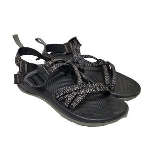Chaco ZX1 Hugs And Kisses Strappy EcoTred Sandals Youth Size 3 Big Kids Black